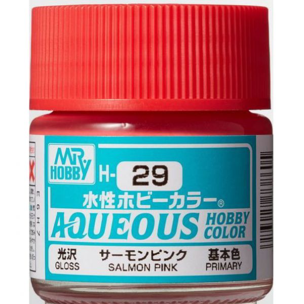 Mr Hobby Aqueous Hobby Color H-029 Salmon Pink Gloss 10ml Image