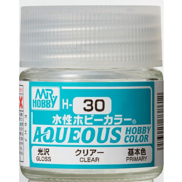 Mr Hobby Aqueous Hobby Color H-030 Gloss Clear Gloss 10ml Image