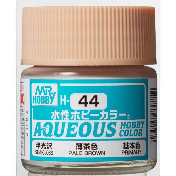 Mr Hobby Aqueous Hobby Color H-044 Flesh / Pale Brown Semi Gloss 10ml Image