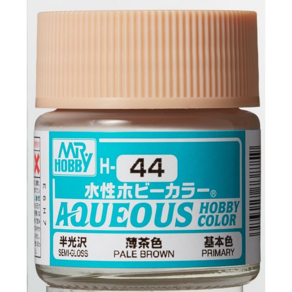 Mr Hobby Aqueous Hobby Color H-044 Flesh / Pale Brown Semi Gloss 10ml Main Image