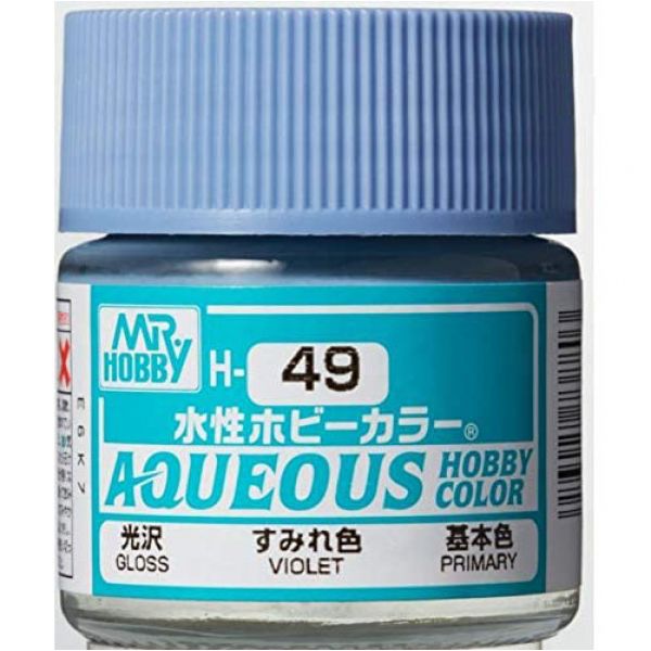 Mr Hobby Aqueous Hobby Color H-049 Violet Gloss 10ml Image