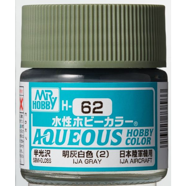 Mr Hobby Aqueous Hobby Color H-062 IJA Gray (J) Semi Gloss 10ml Image