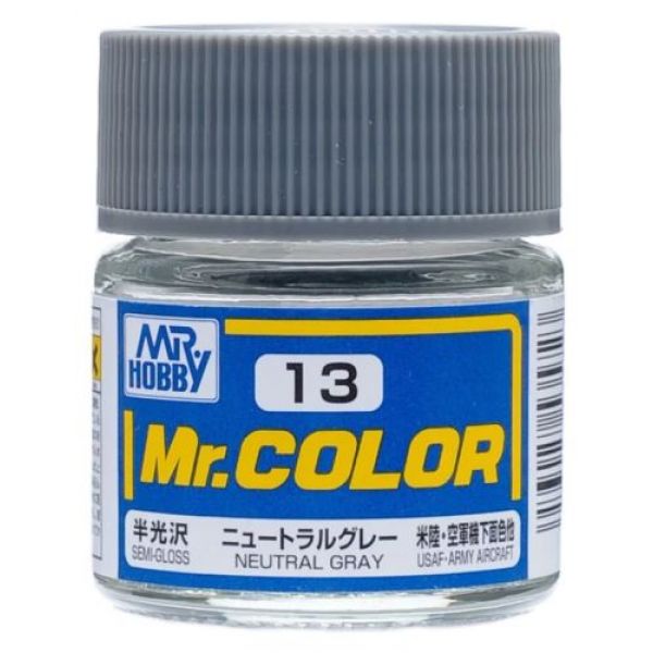 Mr Color C-013 Neutral Gray Semi Gloss 10ml Image