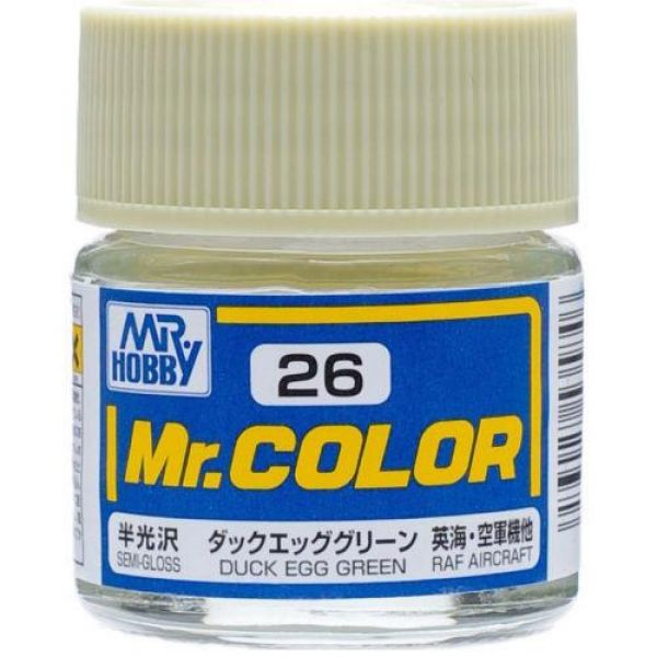 Mr Color C-026 Duck Egg Green Semi Gloss 10ml Image