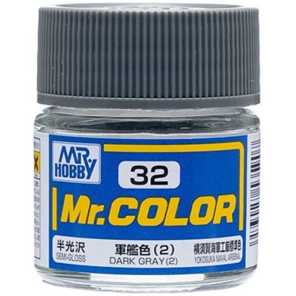 Mr Color C-032 Dark Gray (2) Semi Gloss 10ml Image