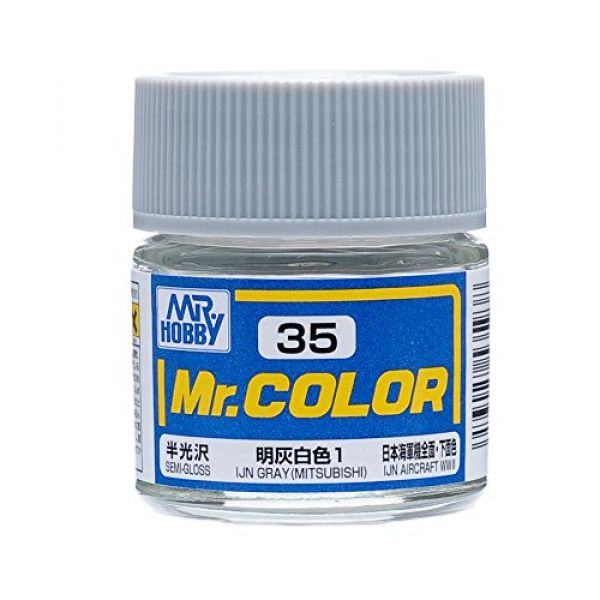 Mr Color C-035 IJN Gray (Mitsubishi) Semi Gloss 10ml Image