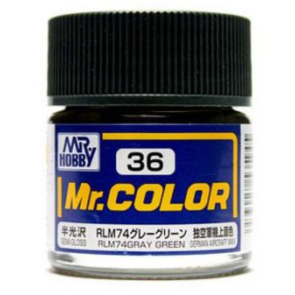 Mr Color C-036 RLM74 Gray Green Semi Gloss 10ml Image