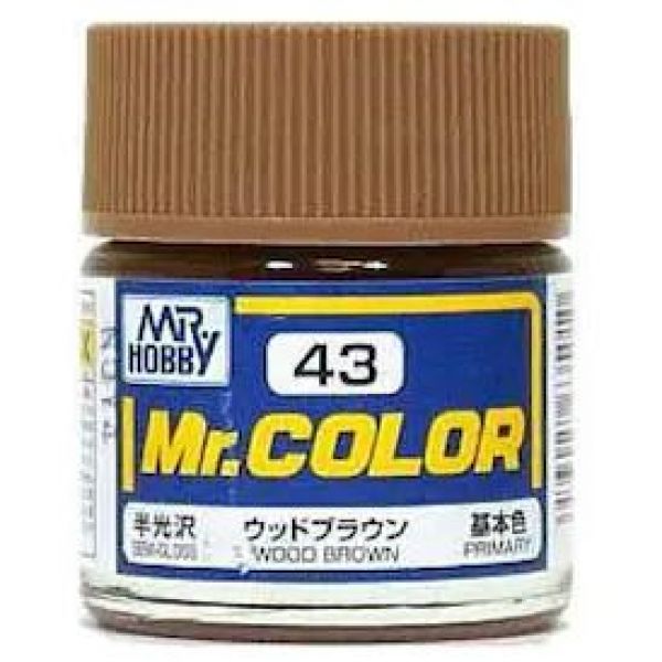 Mr Color C-043 Wood Brown Semi Gloss 10ml Image