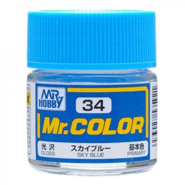 Mr Color C-050 Clear Blue Gloss 10ml Image