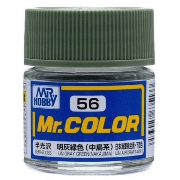 Mr Color C-056 IJN Gray Green (Nakajima) Semi Gloss 10ml Image