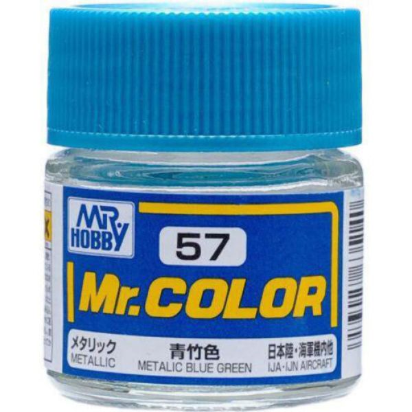 Mr Color C-057 Metallic Blue Green Metallic 10ml Image