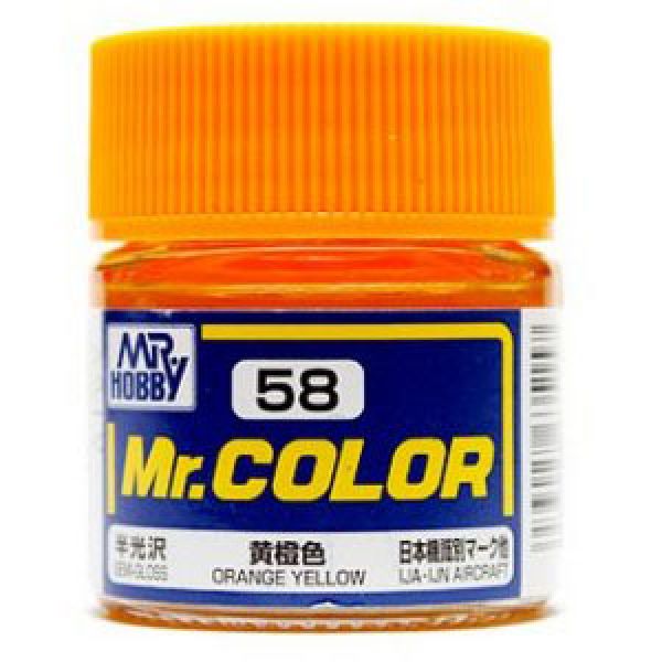 Mr Color C-058 Orange Yellow Semi Gloss 10ml Image