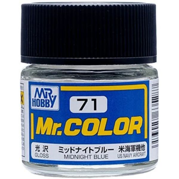 Mr Color C-071 Midnight Blue Gloss 10ml Image