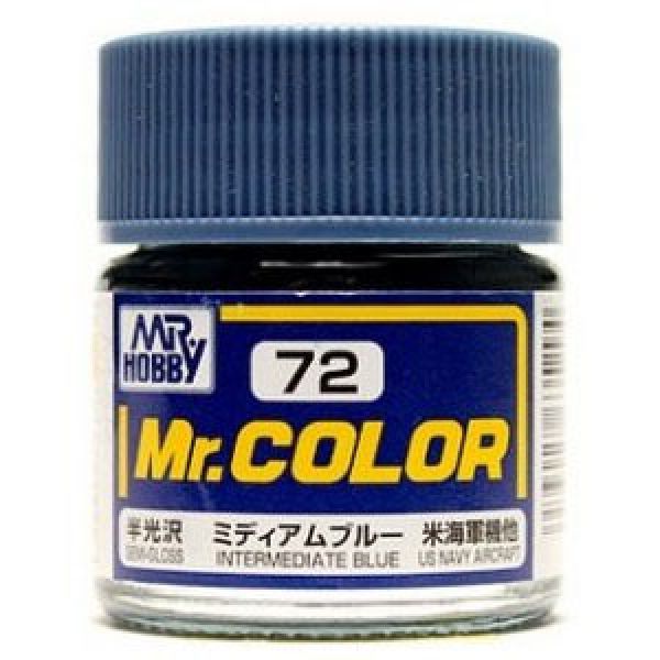 Mr Color C-072 Intermediate Blue Semi Gloss 10ml Image