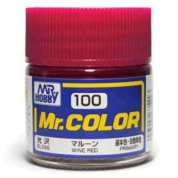 Mr Color C-100 Wine Red Gloss 10ml Image