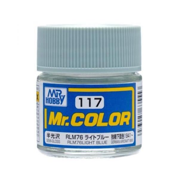 Mr Color C-117 RLM76 Light Blue Semi Gloss 10ml Main Image