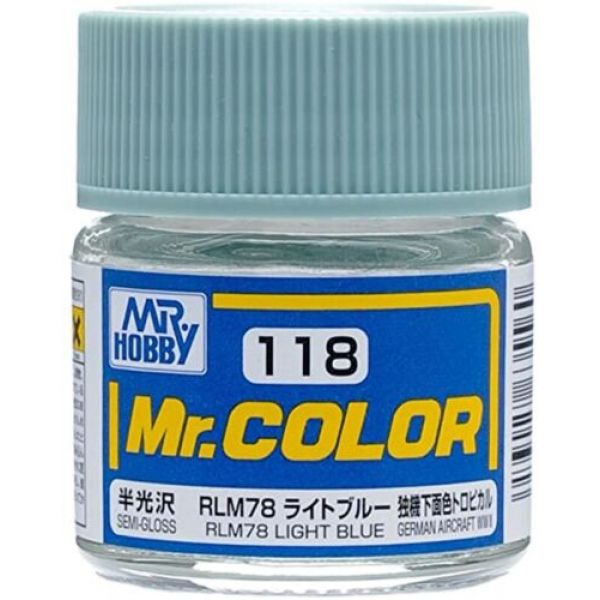 Mr Color C-118 RLM78 Light Blue Semi Gloss 10ml Image