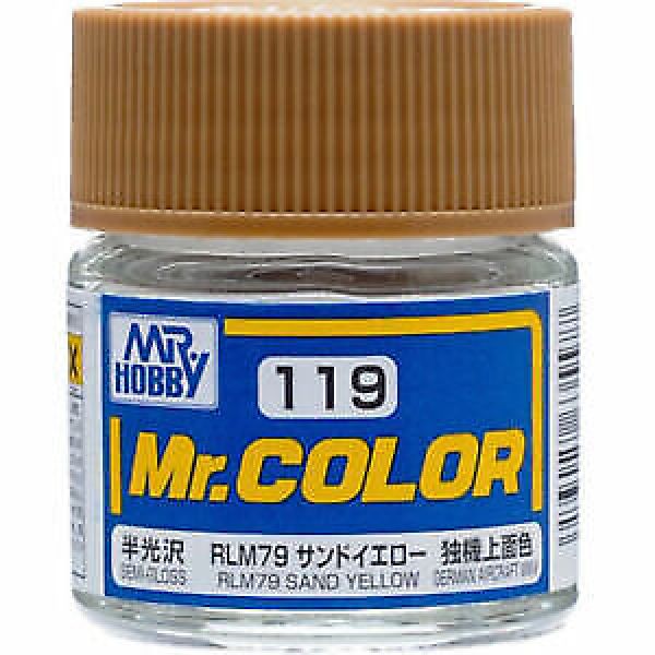 Mr Color C-119 RLM76 Sand Yellow Semi Gloss 10ml Image