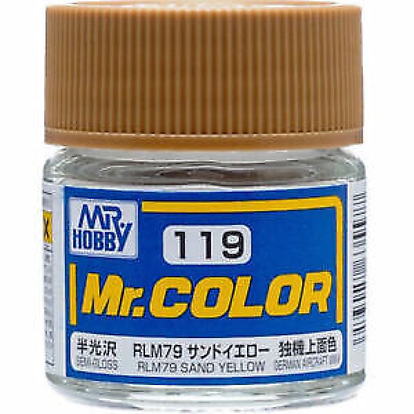 Mr Color C-119 RLM76 Sand Yellow Semi Gloss 10ml Main Image