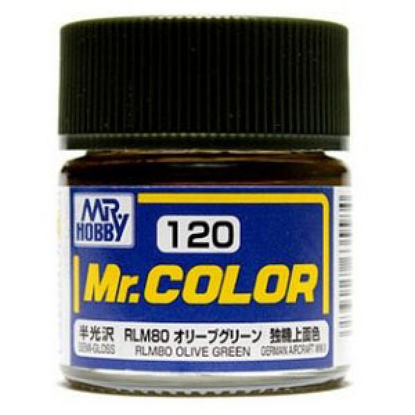 Mr Color C-120 RLM80 Olive Green Semi Gloss 10ml Image