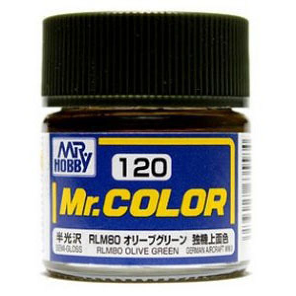 Mr Color C-120 RLM80 Olive Green Semi Gloss 10ml Main Image