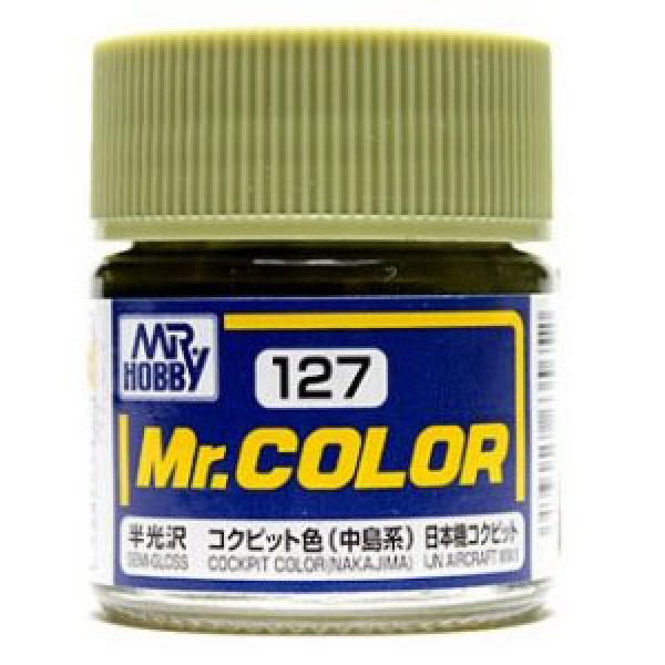 Mr Color C-127 Cockpit Colour (Nakajima) Semi Gloss 10ml Image