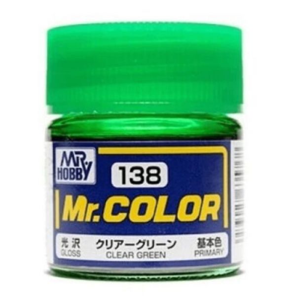 Mr Color C-138 Clear Green Gloss 10ml Image