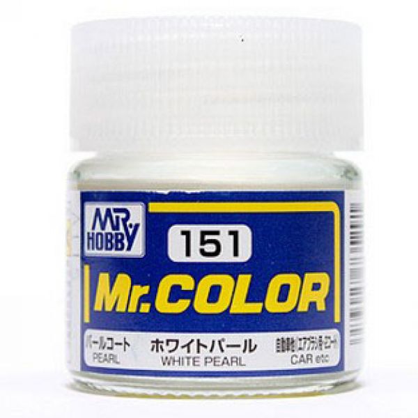 Mr Color C-151 White Pearl Pearlescent 10ml Image