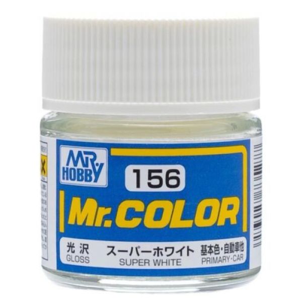 Mr Color C-156 Super White IV Gloss 10ml Image