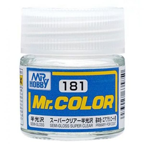 Mr Color C-181 Semi-Gloss Super Clear Semi Gloss 10ml Main Image