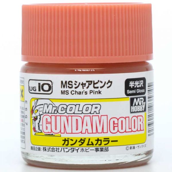 Mr Color Gundam Color UG-10 MS Char's Pink Semi Gloss 10ml Image