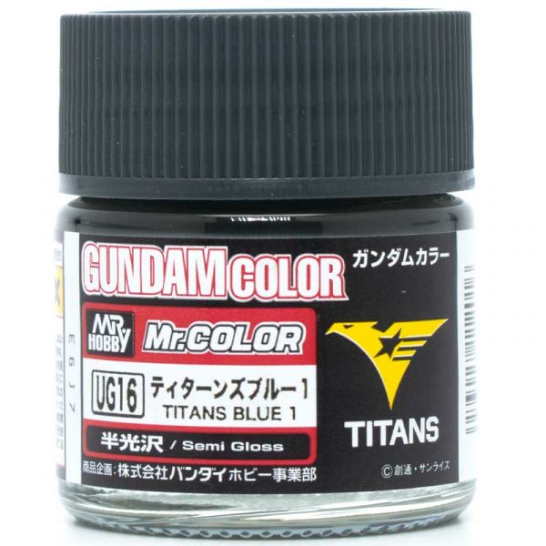 Mr Color Gundam Color UG-16 MS Titans Blue 1 Semi Gloss 10ml Image