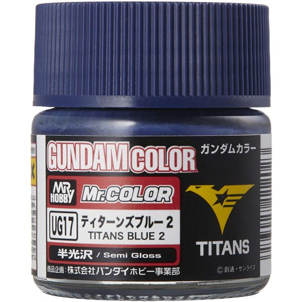 Mr Color Gundam Color UG-17 MS Titans Blue 2 Semi Gloss 10ml Image