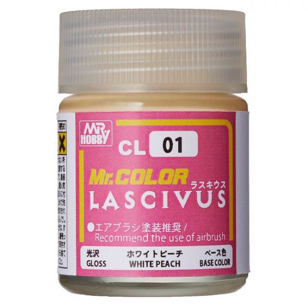 Mr Color Lascivus CL-01 White Peach Gloss 18ml (Base Colour) Image