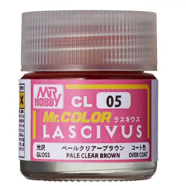 Mr Color Lascivus CL-05 Pale Clear Brown Gloss 10ml (Over Coat) Image