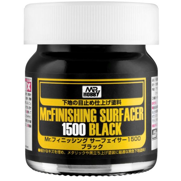 Mr Finishing Surfacer 1500 Black (40ml) Image
