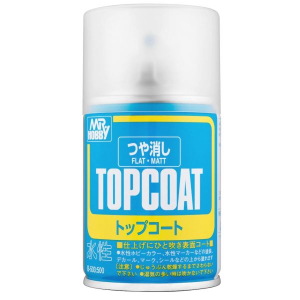Mr Topcoat B-503 Flat Spray (86ml) Image
