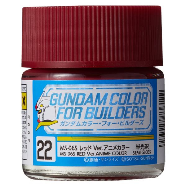 Mr Color Gundam Color UG-22 MS-06S Red Ver. Anime Color Semi Gloss 10ml Image