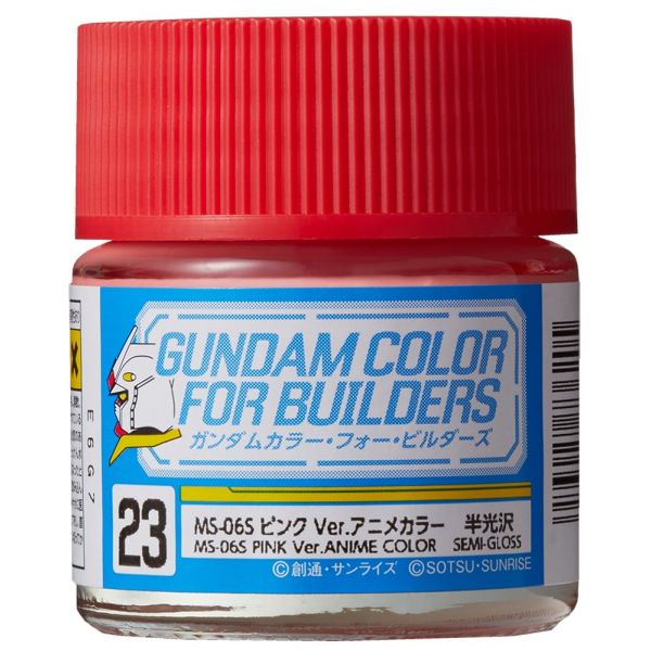 Mr Color Gundam Color UG-23 MS-06S Pink Ver. Anime Color Semi Gloss 10ml Image