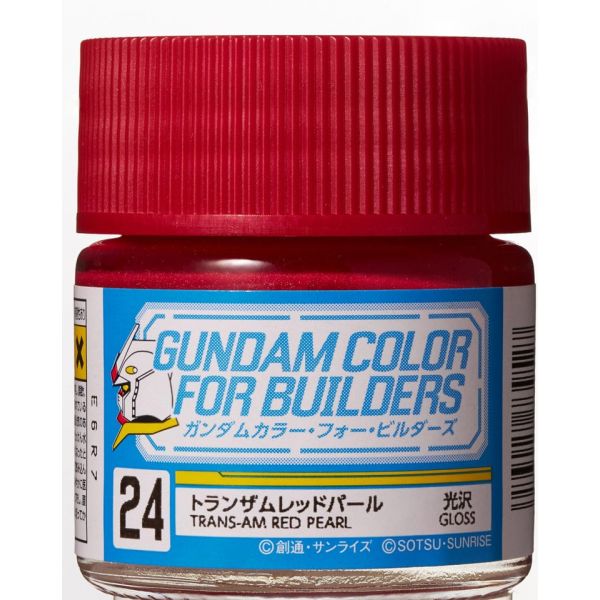 Mr Color Gundam Color UG-24 Trans-Am Red Pearl Gloss 10ml Main Image