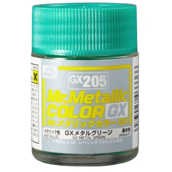Mr Metallic Color GX-205 Metal Green Metallic 18ml Image