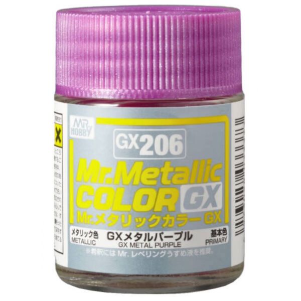 Mr Metallic Color GX-206 Metal Purple Metallic 18ml Image