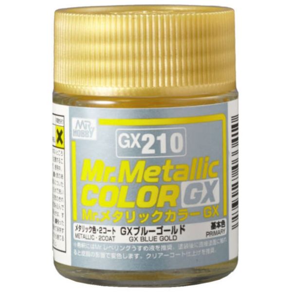 Mr Metallic Color GX-210 Blue Gold Metallic 18ml Image