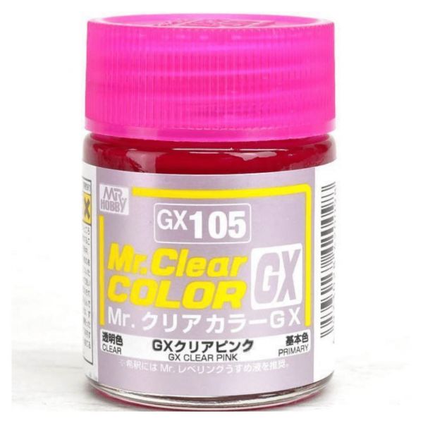 Mr Clear Color GX GX-105 Clear Pink 18ml Image