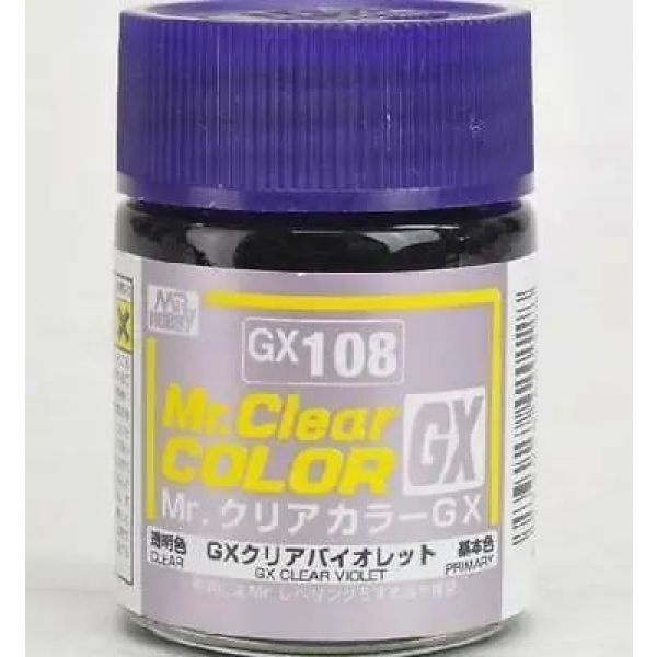 Mr Clear Color GX GX-108 Clear Violet 18ml Image