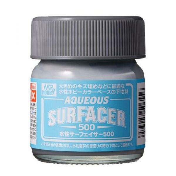 Mr Aqueous Surfacer 500 Grey (40ml) Image