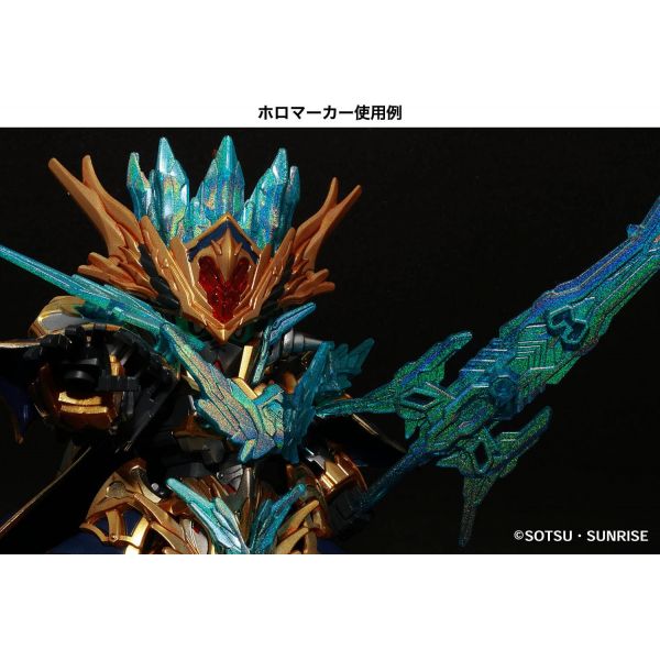 Gundam Marker EX XGM-204 Wings of Light Holo Blue (Angled Flat Edge Tip / Alcohol Based Paint) Additional Image 3