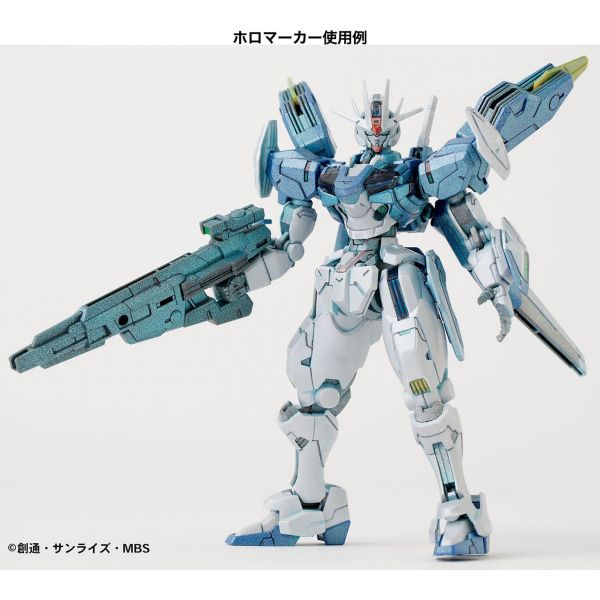 Gundam Marker EX XGM-205 Psycho Frame Holo Green (Angled Flat Edge Tip / Alcohol Based Paint) Image