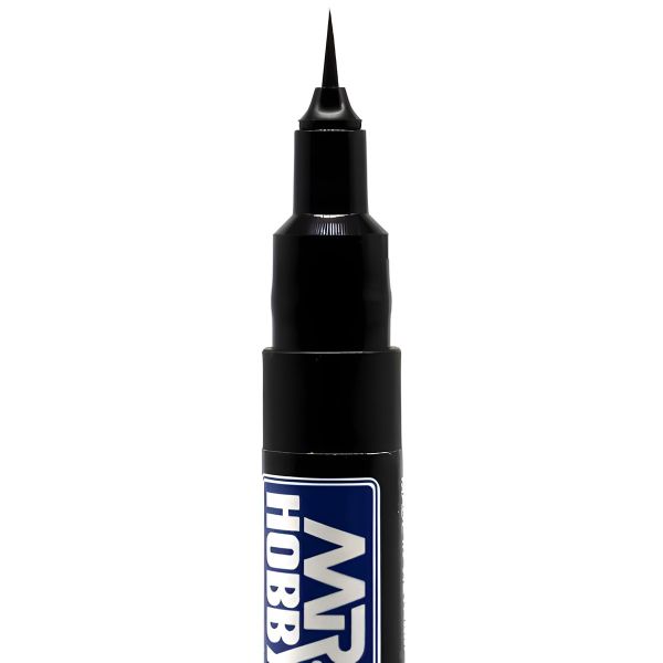Gundam Marker CM-101 Black (Ultra Fine Brush Tip / Sumi-ire Type for Panel Lines) Additional Image 1