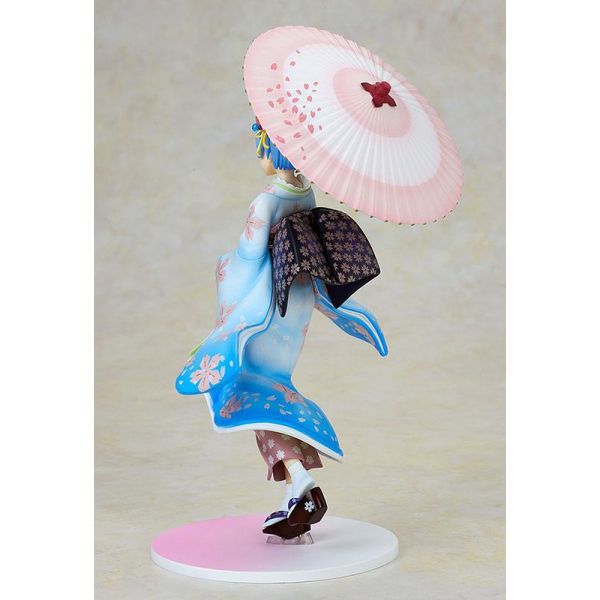 Rem Ukiyo-e Cherry Blossom Ver. - 1/8 Scale Statue (Re:ZERO Starting Life in Another World) Additional Image 2